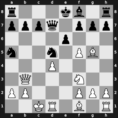 1956 Marianske Lazne/Praha – Round 17 – Pachman, Ludek – 1-0 – Fichtl, Jiri – G109
