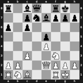 1956 Marianske Lazne/Praha – Round 9 – Fichtl, Jiri – 0-1 – Balanel, Ion – G27