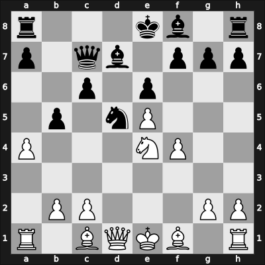 1956 Marianske Lazne/Praha – Round 15 – Ragozin, Viacheslav – 1/2-1/2 – Ujtelky, Maximilian – G41