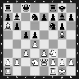 1956 Marianske Lazne/Praha – Round 19 – Szilagyi, Gyorgy Laszlo – 0-1 – Pilnik, Herman – G57