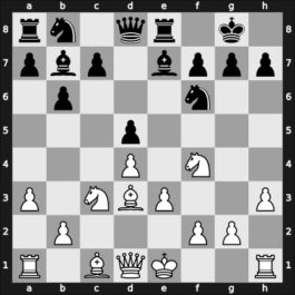 1956 Montevideo – Round 1 – Najdorf, Miguel – 1-0 – Rossetto, Hector – G7