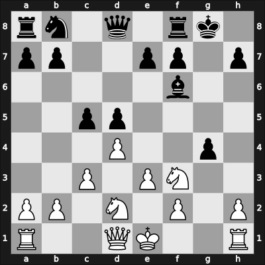 1956 Moscow – Round 1 – Sokolov, Vladimir – 1-0 – Osnos, Viatcheslav – G9