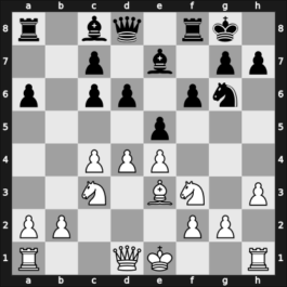 1956 Moscow – Round 1 – Kholmov, Ratmir D – 0-1 – Makogonov, W. – G13