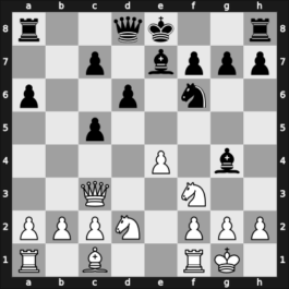 1956 Moscow olm fin-A – Round 1 – Poulsen, Christian – 0-1 – Minev, Nikolay N – G14