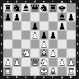 1956 Moscow olm fin-A – Round 2 – Balanel, Ion – 1/2-1/2 – Najdorf, Miguel – G27