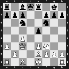 1956 Moscow olm fin-A – Round 7 – Larsen, Benjamin Holsko – 1-0 – Golombek, Harry – G109