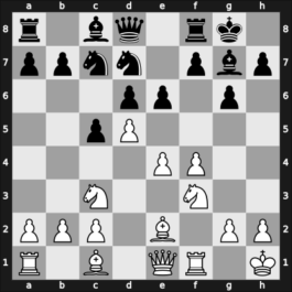 1956 Moscow olm fin-A – Round 7 – Clarke, Paul R H – 1-0 – Enevoldsen, Jens – G118