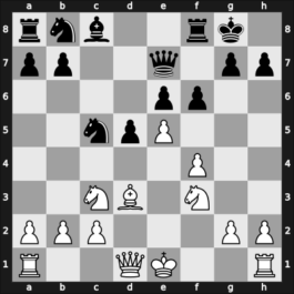 1956 Moscow olm fin-A – Round 7 – Blau, Max – 1-0 – Czerniak, Magdalena – G121