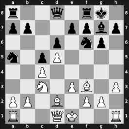 1956 Moscow olm fin-A – Round 8 – Pachman, Ludek – 1-0 – Barcza, Gedeon – G124
