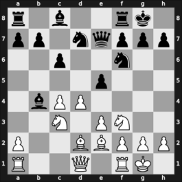 1956 Moscow olm fin-A – Round 8 – Panno, Oscar – 0-1 – Tsvetkov, Alexandar K – G131