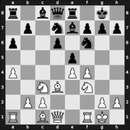 1956 Moscow olm fin-A – Round 10 – Najdorf, Miguel – 1/2-1/2 – Blau, Max – G167