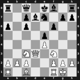1956 Moscow olm fin-A – Round 11 – Ciocaltea, Victor – 1/2-1/2 – Smyslov, Vladimir – G187