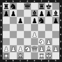 1956 Moscow olm fin-B – Round 1 – Barda, Olaf – 0-1 – Noradounghian, Georges – G11