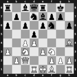 1956 Moscow olm fin-B – Round 2 – Sliwa, Bogdan – 1-0 – Muffang, Andre – G17