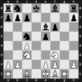 1956 Moscow olm fin-B – Round 4 – Sliwa, Bogdan – 1/2-1/2 – Ojanen, Kaarle S – G35
