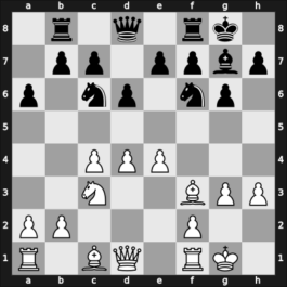 1956 Moscow olm fin-B – Round 4 – Sanchez Alpizar, Luis Alberto – 1-0 – Johannessen, Svein – G43