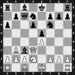 1956 Moscow olm fin-B – Round 5 – Alvarez Flores, Aurelio Alan – 0-1 – Prins, Laura – G50
