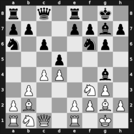 1956 Moscow olm fin-B – Round 5 – Olafsson, Fridrik – 0-1 – Stahlberg, Gideon – G55