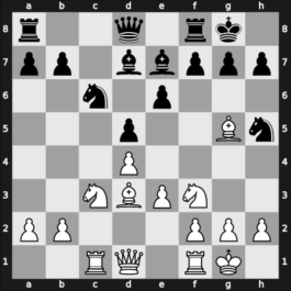 1956 Moscow olm fin-B – Round 7 – Ojanen, Kaarle S – 1/2-1/2 – Dunkelblum, Arthur – G69