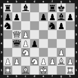 1956 Moscow olm fin-B – Round 7 – Morcken, Otto B – 0-1 – Letelier Martner, Rene – G72