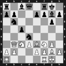 1956 Moscow olm fin-B – Round 8 – Muffang, Andre – 0-1 – Olafsson, Fridrik – G84