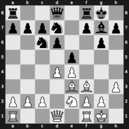 1956 Moscow olm prel – Round 1 – Czerniak, Magdalena – 1-0 – Robatsch, Karl – G7