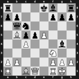 1956 Moscow olm prel – Round 1 – Darga, Klaus – 1-0 – Ader, B. – G16