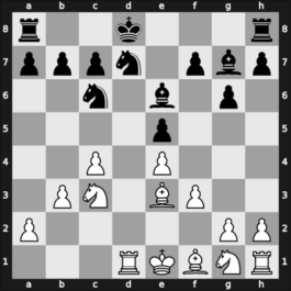 1956 Moscow olm prel – Round 2 – Pla, Orlando – 0-1 – Taimanov, Mark E – G45