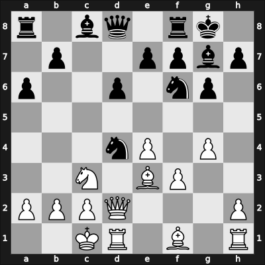 1956 Moscow olm prel – Round 2 – Noradounghian, Georges – 1-0 – Frost Nielsen, Alexander – G53