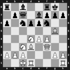 1956 Moscow olm prel – Round 3 – Dueckstein, Andreas – 0-1 – Matanovic, Aleksandar – G92
