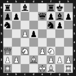 1956 Moscow olm prel – Round 4 – Golombek, Harry – 1/2-1/2 – Alvarez Flores, Aurelio Alan – G121