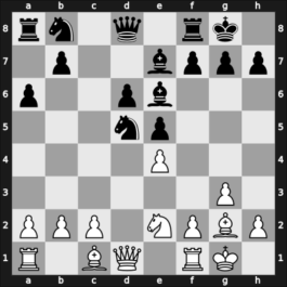 1956 Moscow olm prel – Round 4 – Danfi, V. – 0-1 – Bolbochan, J. – G124