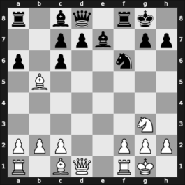 1956 Moscow olm prel – Round 4 – Poulsen, Christian – 0-1 – Dueckstein, Andreas – G129