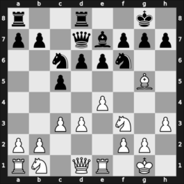 1956 Moscow olm prel – Round 5 – Pfeiffer, Gerhard – 1/2-1/2 – Panno, Oscar – G152