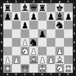 1956 Moscow olm prel – Round 6 – Mueffang, A – 1-0 – Robatsch, Karl – G173