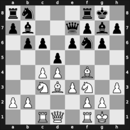1956 Moscow olm prel – Round 6 – Hermann, Ludwig – 1-0 – Campomanes, Florencio – G176