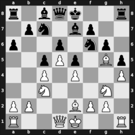 1956 Moscow olm prel – Round 6 – Ader, B. – 0-1 – Pilnik, Herman – G184