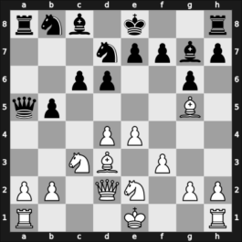 1956 Moscow olm prel – Round 6 – De Greif, Boris – 1-0 – Anastassopulos, Anastasios – G189