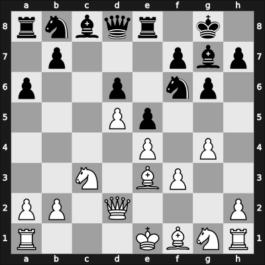 1956 Moscow olm prel – Round 6 – Ghitescu, Theodor – 1-0 – Homayoon Navabi, Amir – G191