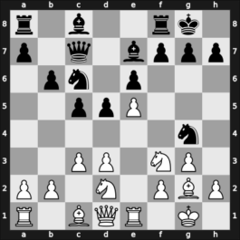 1956 Moscow olm prel – Round 6 – Sanguineti, Raúl Carlos – 1-0 – Jauregui, Carlos – G201
