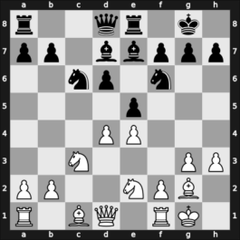 1956 Moscow olm prel – Round 7 – Keres, Paul Petrovich – 1-0 – Bhend, Edwin – G224
