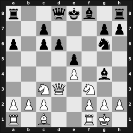 1956 Moscow olm prel – Round 7 – Blau, Max – 1/2-1/2 – Smyslov, Vladimir – G235
