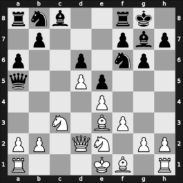 1956 Moscow olm prel – Round 9 – Olafsson, Fridrik – 1-0 – Najdorf, Miguel – G263