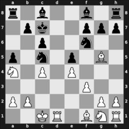 1956 Moscow olm prel – Round 9 – Venkatraman, T. – 0-1 – Clarke, Peter H – G268