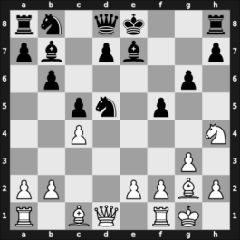 1956 Moskou olm – Round 2 – Barcza, Gedeon – 1-0 – Wade, Robert G – G4