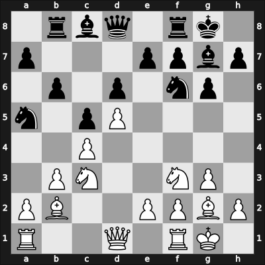 1956 Moskou olm – Round 1 – Lorson, Gerhard – 1/2-1/2 – Campomanes, Florencio – G8