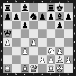 1956 Moskou olm – Round 1 – Morcken, Otto B – 0-1 – Boutteville, Cesar – G19