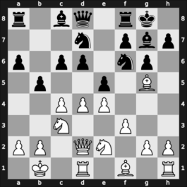 1956 Moskou olm – Round 1 – Muhring, J. – 0-1 – Johannessen, Simon T – G45
