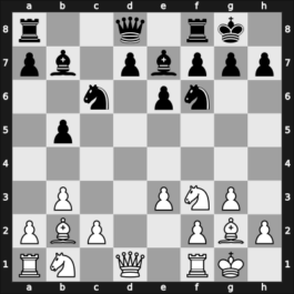 1956 Moskou olm – Round 1 – Olsen, Fridi Stenberg – 1/2-1/2 – Kramer, Hanspeter – G50