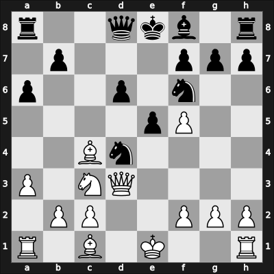 1956 Moskou olm – Round 1 – Bronstein, David I – 1-0 – Colon Cortegoso, Marta – G54